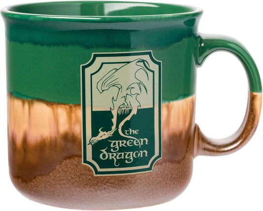 Lord of the Rings Jumbo Camper Mug – Green Dragon (Glazed)