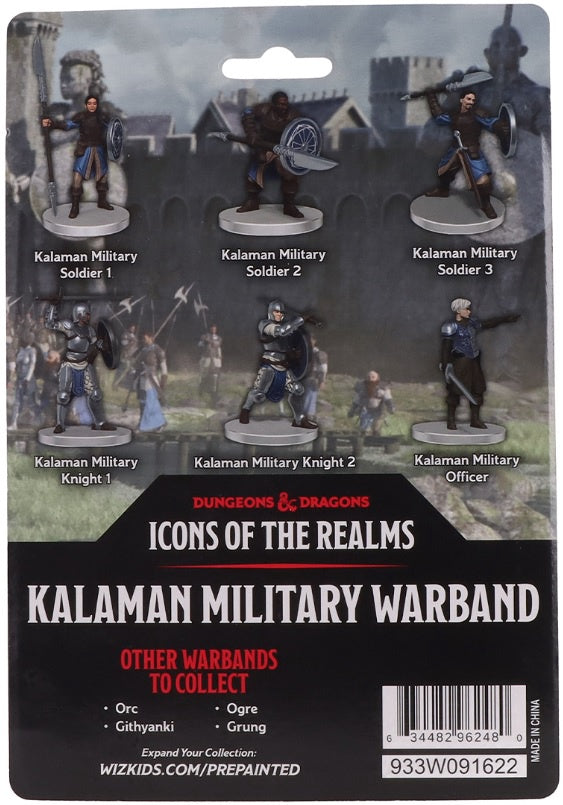 D&d Icons Kalaman Military Warband
