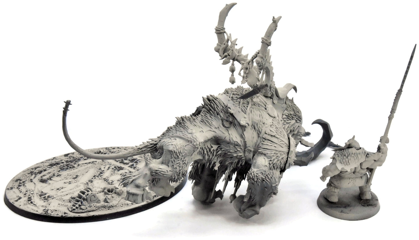OGOR MAWTRIBES Frostlord On Stonehorn #1 Warhammer Sigmar