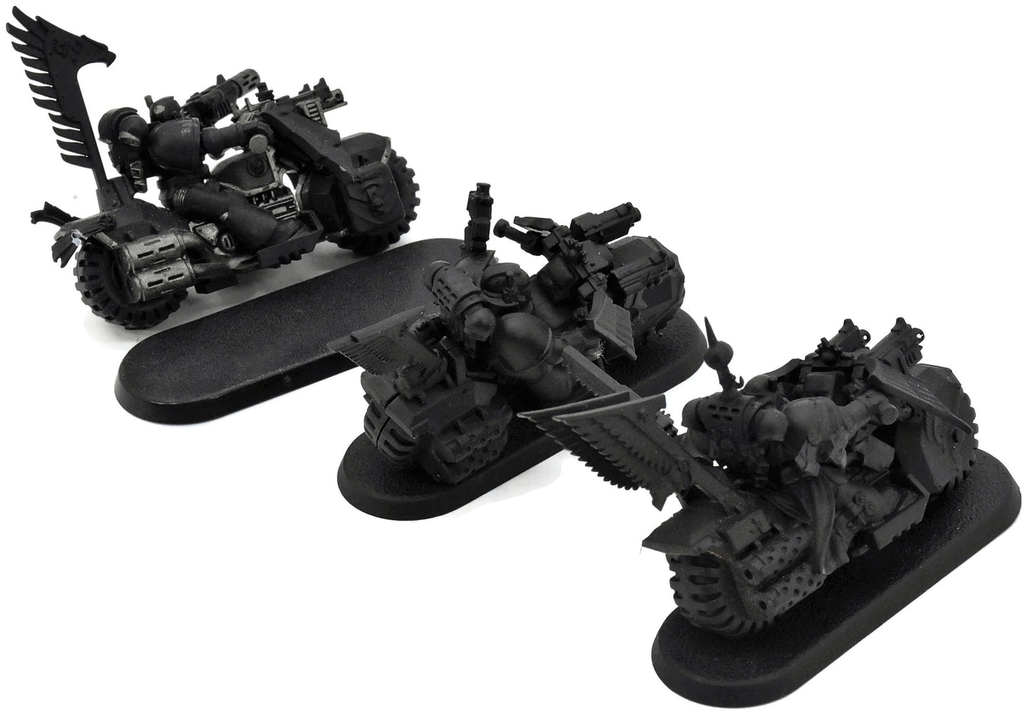 DARK ANGELS 3 Ravenwing Bike Squadron #1 Warhammer 40K 1903