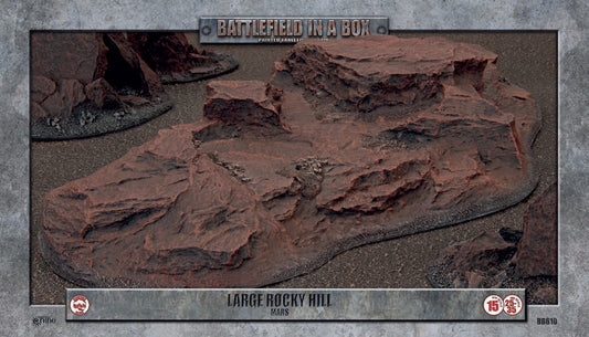 Battlefield In A Box - Large Rocky Hill - Mars