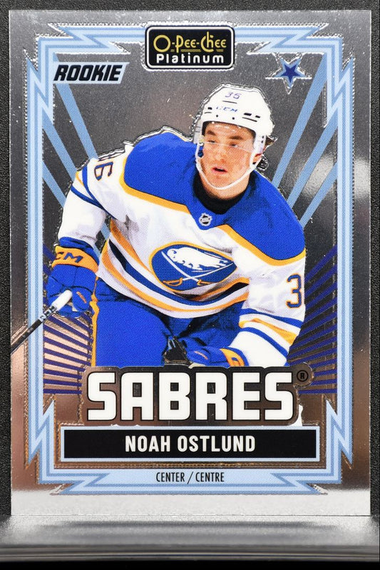 2025-26 O-Pee-Chee Platinum Retro Rookie Noah Ostlund Buffalo Sabres RC 4403