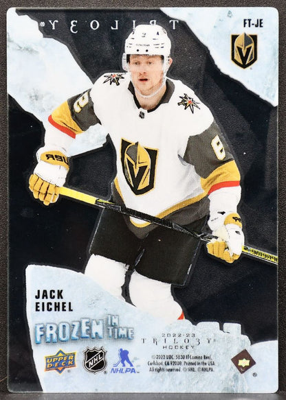 2022-23 UD Trilogy Frozen in Time Jack Eichel FT-JE Vegas Golden Knights 170/275 8549