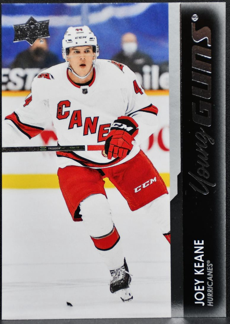 2021-22 Upper Deck Series 1 Young Guns Joey Keane 249 Hurricanes RC 6926