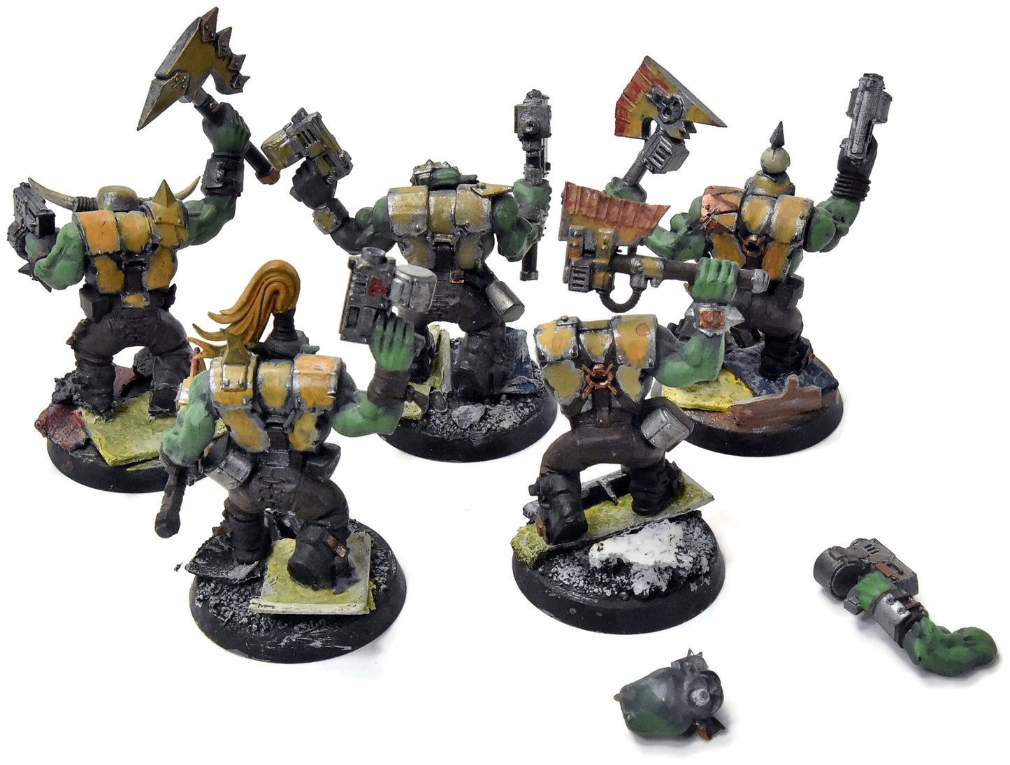 ORKS 5 Ork Nobz #2 Warhammer 40K