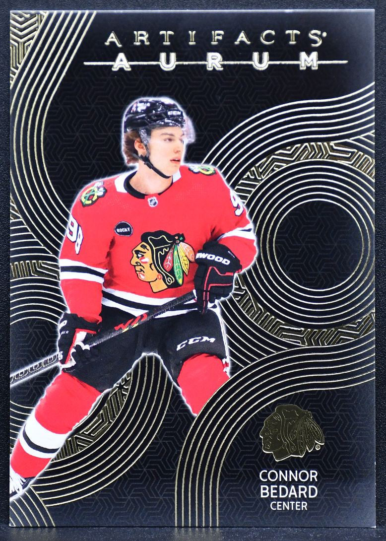 2024-25 Upper Deck Artifacts Aurum Connor Bedard A-CB Chicago Blackhawks 1619