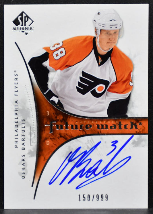 2009-10 SP Authentic Future Watch Auto Oskars Bartulis RC Auto 150/999 6914