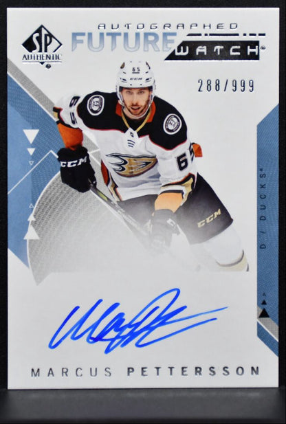 2018-19 SP Authentic FW Auto Inscriptions Pettersson RC Auto 288/999 0055