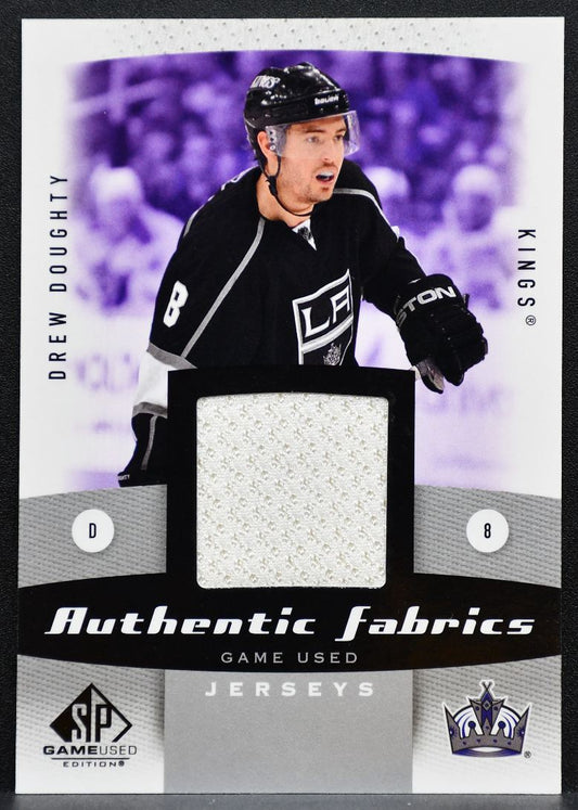 2010-11 SP Game Used Authentic Fabrics Drew Doughty AF-DD Kings Jersey 0820