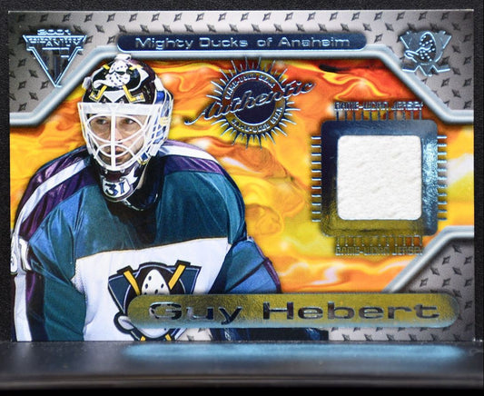 2000-01 Private Stock Titanium Jersey Guy Hebert Jersey 6941