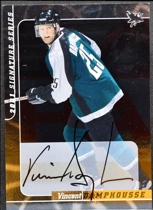 2000-01 Be a Player Signature Series Autographs Damphousse Auto 5969