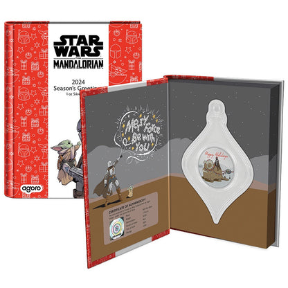 AGORO Star Wars Seasons Greetings 1oz Silver 2024