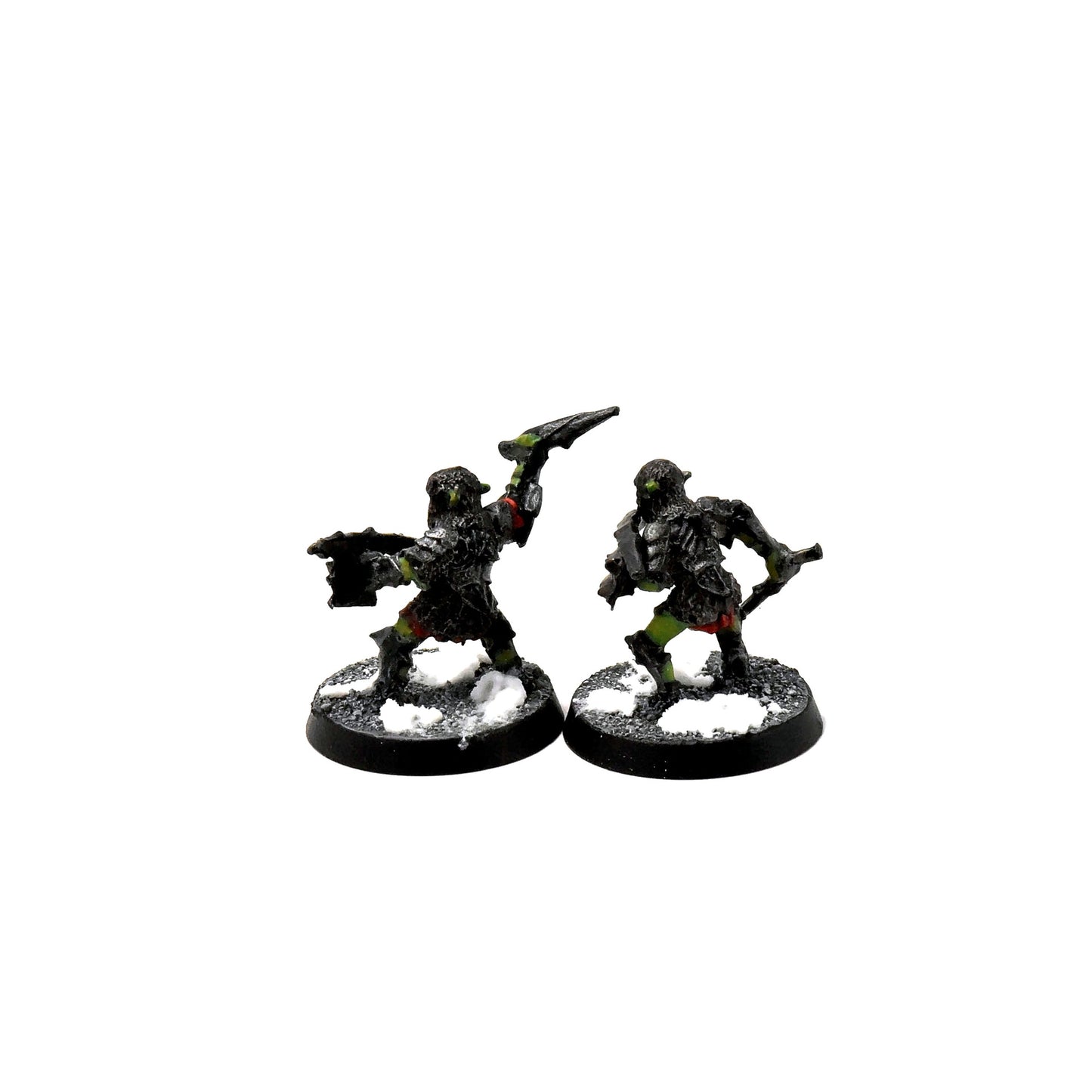 MIDDLE-EARTH 2 Armoured Moria Goblins #1 METAL WELL PAINTED LOTR GW