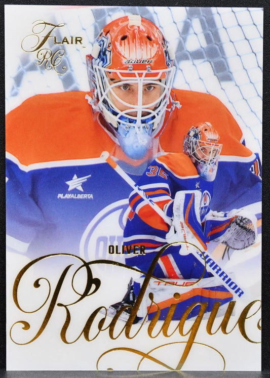2025-26 Flair Olivier Rodrigue 178 Edmonton Oilers RC 6258