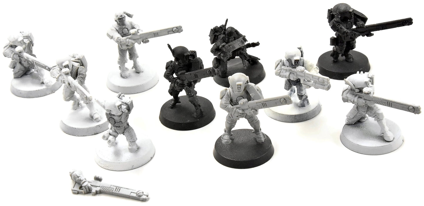 TAU EMPIRE 10 Fire Warriros #13 Warhammer 40K