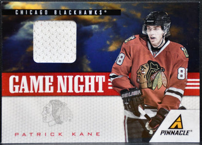 2011-12 Panini Pinnacle Game Night Jersey Patrick Kane 11 Blackhawks Jersey 3451