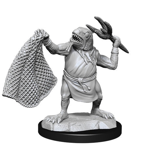 D&D Unpainted Minis Wv14 Kuo-Toa/Kuo- Toa Whip