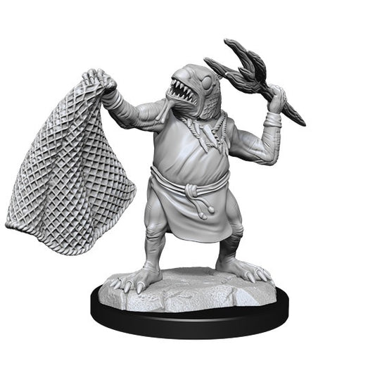 D&D Unpainted Minis Wv14 Kuo-Toa/Kuo- Toa Whip