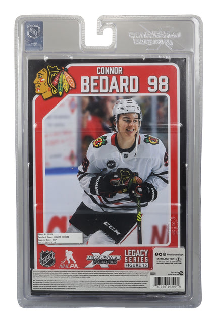 Mcfarlane Nhl Connor Bedard - Chicago Blackhawks (White or Red)