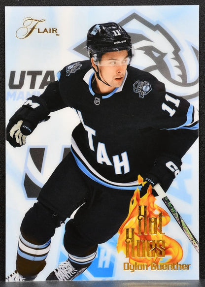 2025-26 Flair Hot Hues Dylan Guenther 28 Utah Mammoth 1099