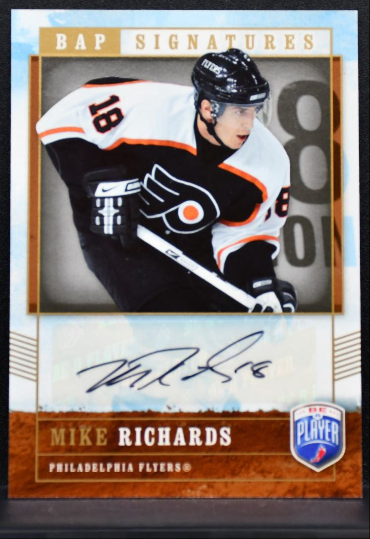 2006-07 Upper Deck Be A Player Signatures Mike Richards RI Flyers Auto 1267