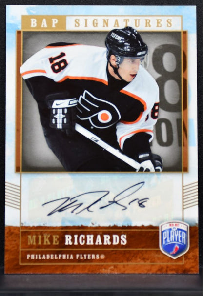 2006-07 Upper Deck Be A Player Signatures Mike Richards RI Flyers Auto 1267
