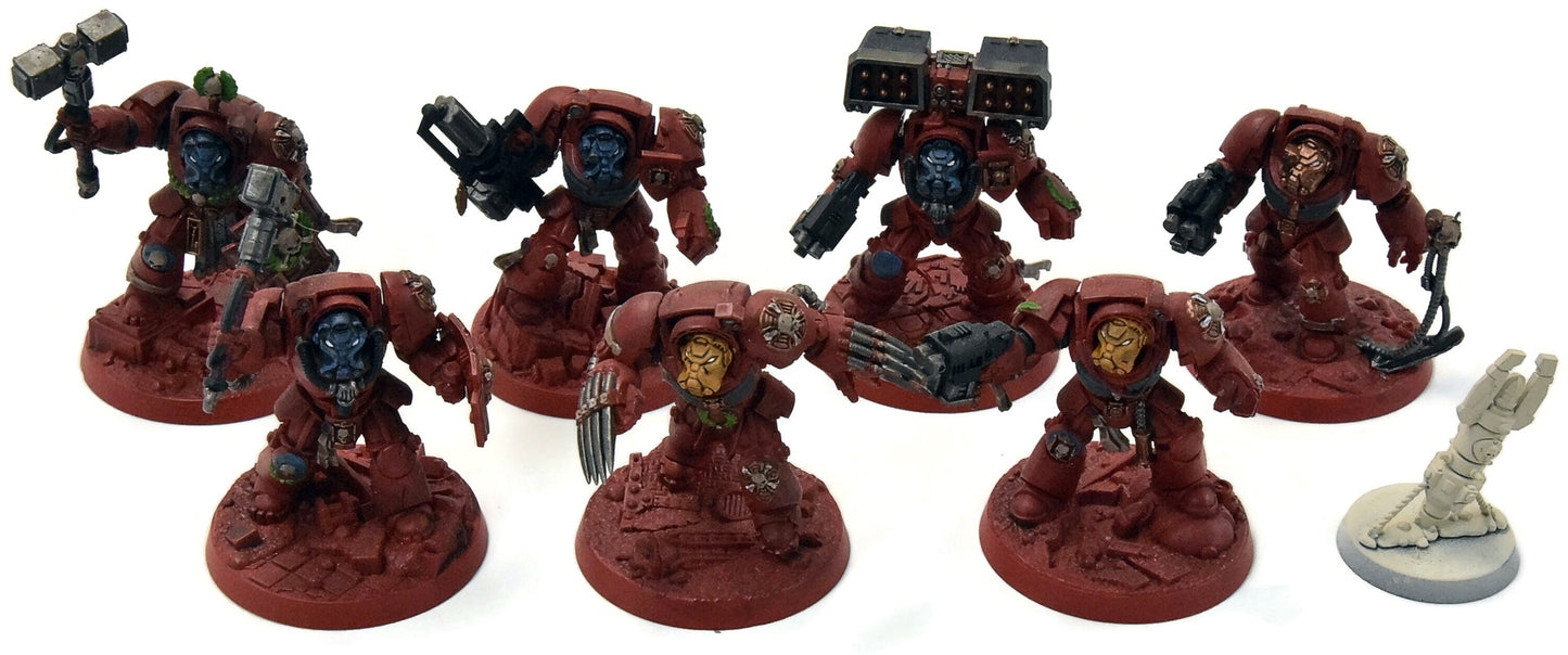 BLOOD ANGELS 7 Terminators #1 Warhammer 40K