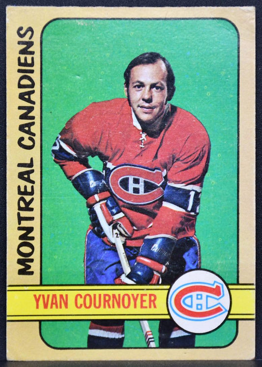 1972-73 O-Pee-Chee Yvan Cournoyer 29 Montreal Canadiens 6262