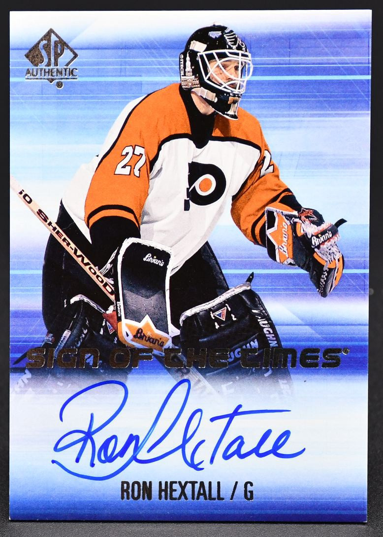 2015-16 SP Authentic Sign of the Times Ron Hextall SOTT-RH Auto