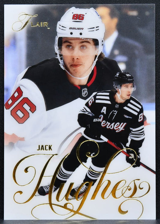 2025-26 Flair Jack Hughes 75 New Jersey Devils 4353