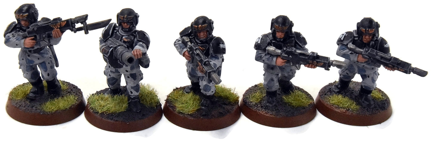 ASTRA MILITARIUM 10 Cadian Shock Troop #12 WELL-PAINTED Warhammer 40K