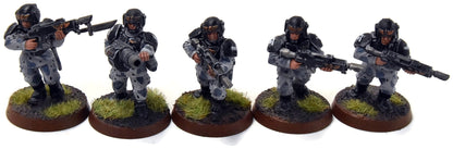 ASTRA MILITARIUM 10 Cadian Shock Troop #12 WELL-PAINTED Warhammer 40K