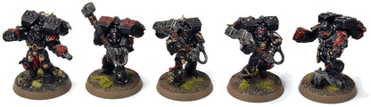 BLOOD ANGELS 5 Death Company With Jump Pack #16 PRO PAINTED Warhammer 40K