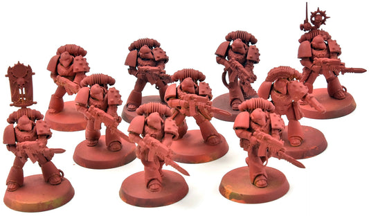 SPACE MARINES 10 MKVI Marines #1 Warhammer 40K