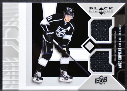 2014-15 UD Black Diamond Double Jerseys Anze Kopitar KINGS-AK Kings Jersey 4626