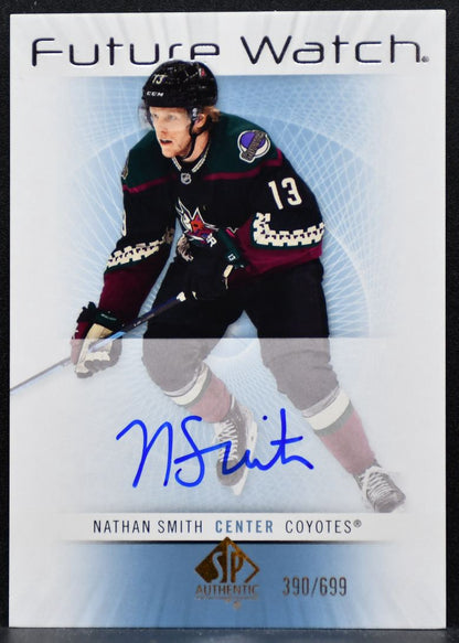 2022-23 SP Authentic 2012-23 Retro Future Watch Auto Smith RC Auto 390/699 6365