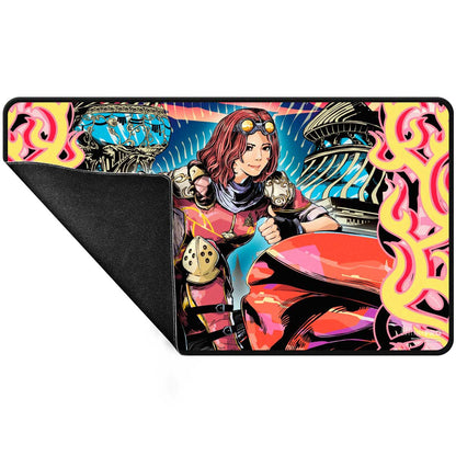 Ultra Pro Playmat MTG 2025 Multiplanar Race Set Black Stitched Variant Art Pw