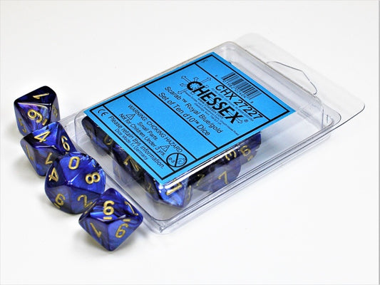 Scarab 10D10 Royal Blue/Gold (CHX27227)
