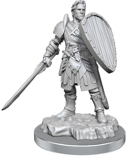 D&D Unpainted Minis Wv21 Human Fighters