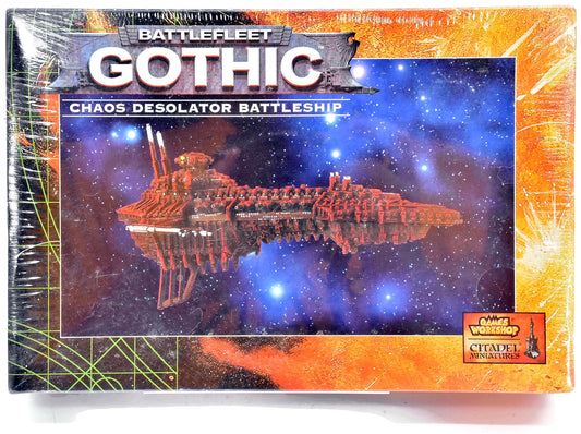 Battlefleet Gothic - Chaos Deselator Battleship #1 Warhammer 40K Sealed