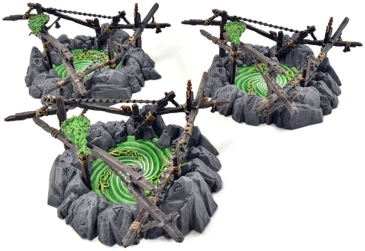 SKAVEN 3 Gnawholes #1 COMMISSION PRO PAINTED Sigmar 5147