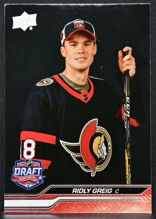 2023-24 UD Extended Seires 1st Round Rookies Ridly Greig 746 Ottawa Senators RC 2739