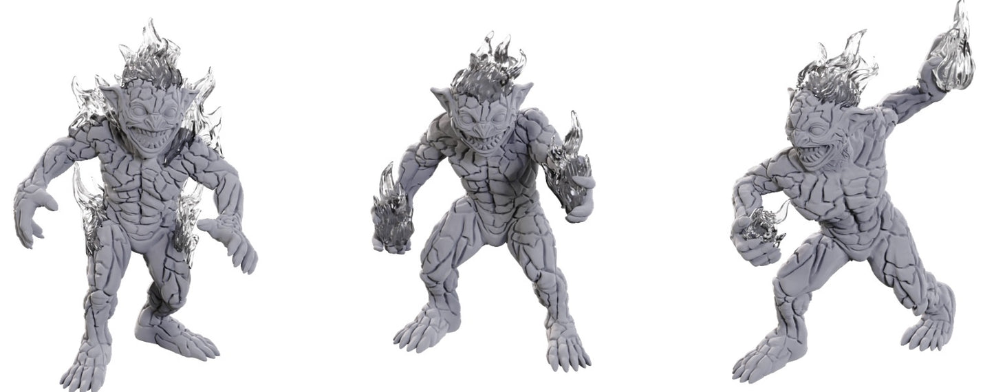 D&D Unpainted Minis WV24 Magmins