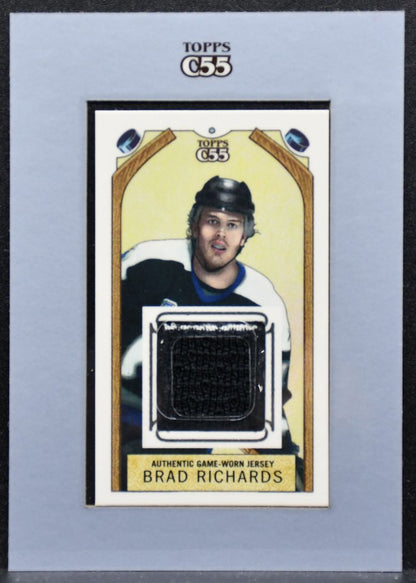 2003-04 Topps C55 Relics Brad Richards TR-BR Tampa Bay Lightning Jersey 4453