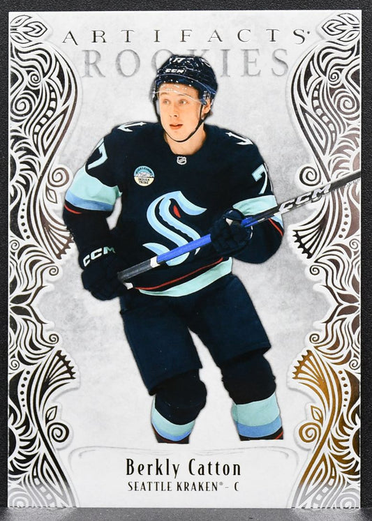 2025-26 Upper Deck Artifacts Rookies Berkly Catton 224 RC 699/999 6599