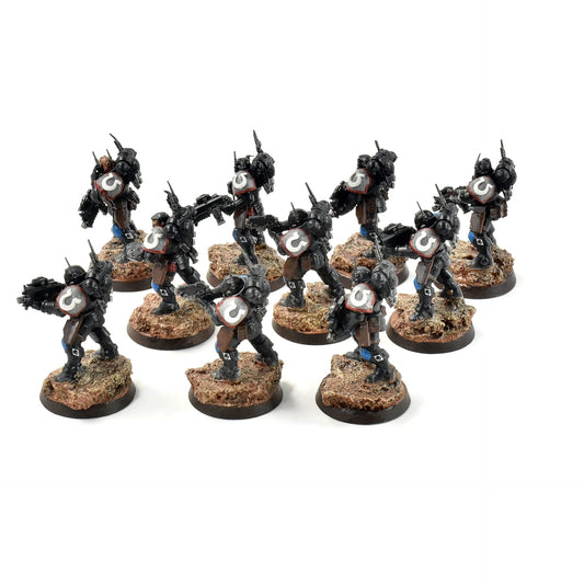 SPACE MARINES 10 Infiltrators #1 WELL PAINTED Warhammer 40K