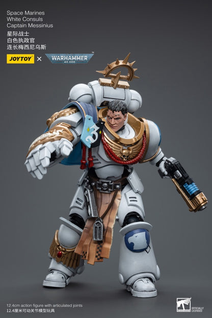 White Consuls Captain Messinius Space Marines Joy Toy