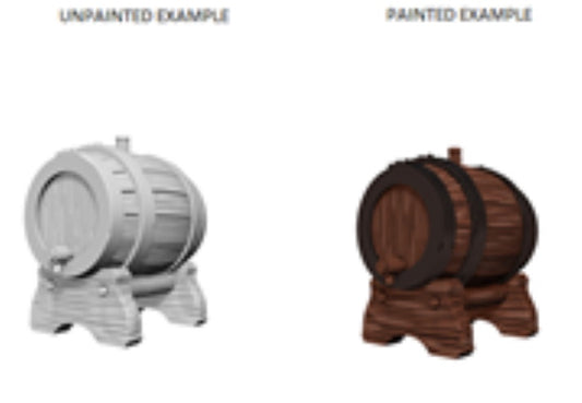 Wizkids Unpainted Minis Wv2 Keg Barrels