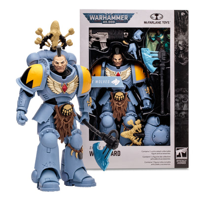 Warhammer 40k 7 Inches Fig Wv7-space Wolves Wolf Guard
