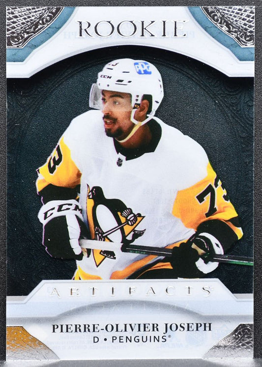 2021-22 UD Artifacts 2020-21 Update - Clear Cut Rookies Joseph Penguins 5722